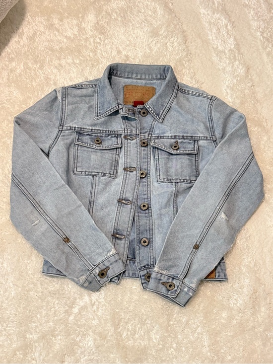 Guess Jackets & Blazers - Guess Light Blue Denim Jean Jacket